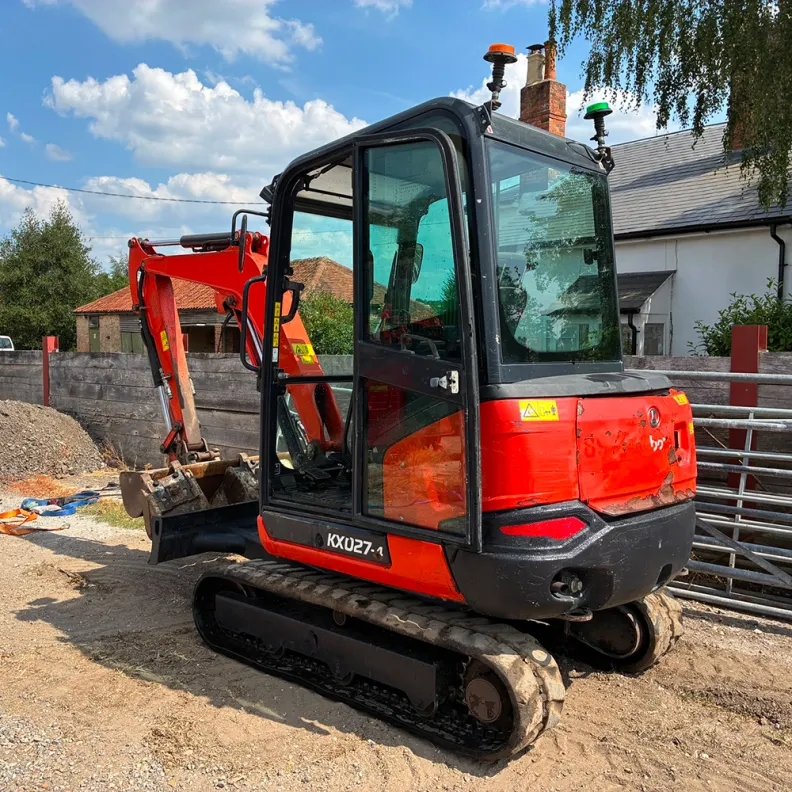 3T Excavator Kubota KX027-4 2019